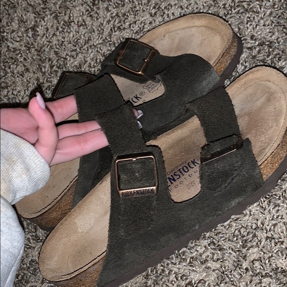Birkenstock Shoes - NEW! Birkenstocks suede leather